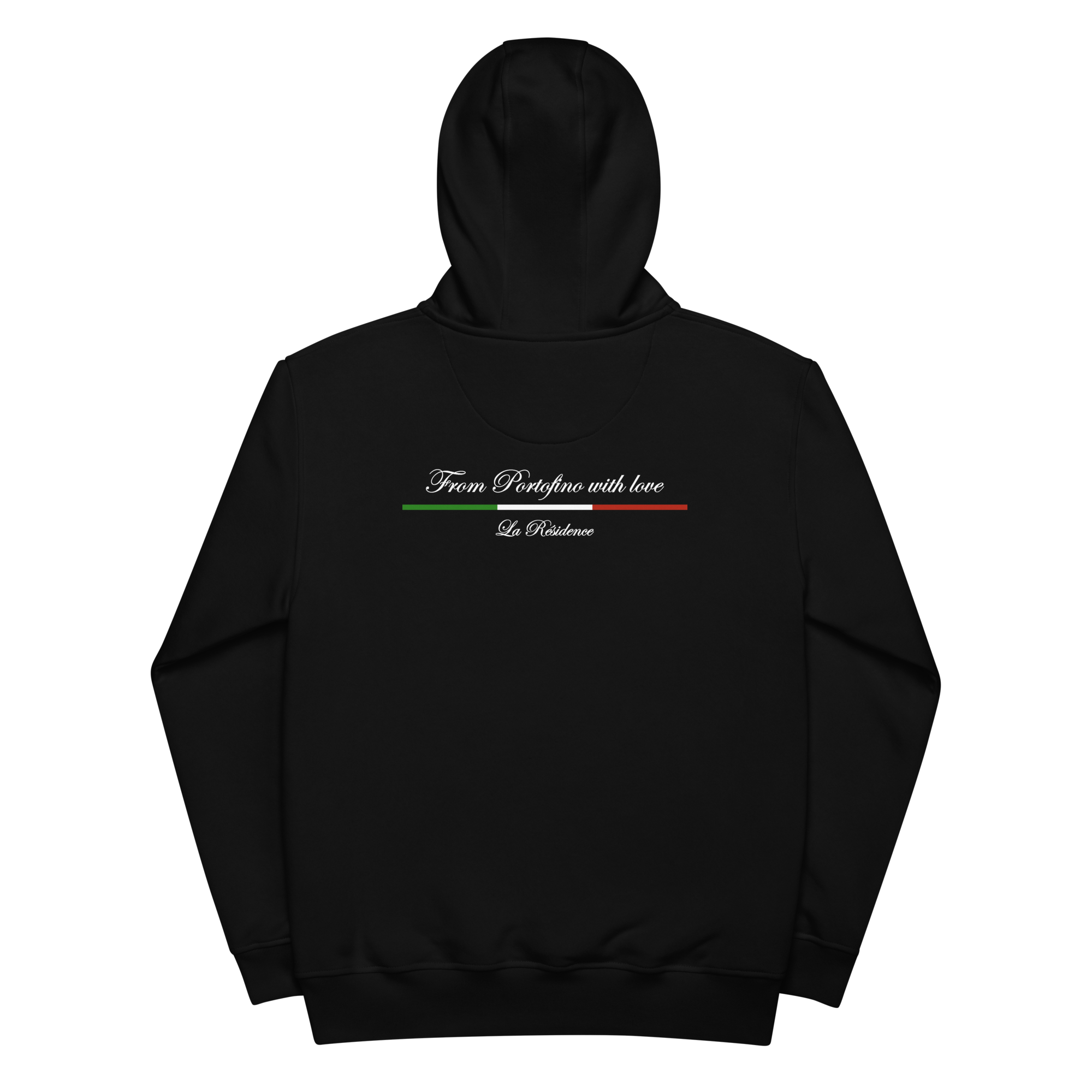 From Portofino With Love Hoodie - Black