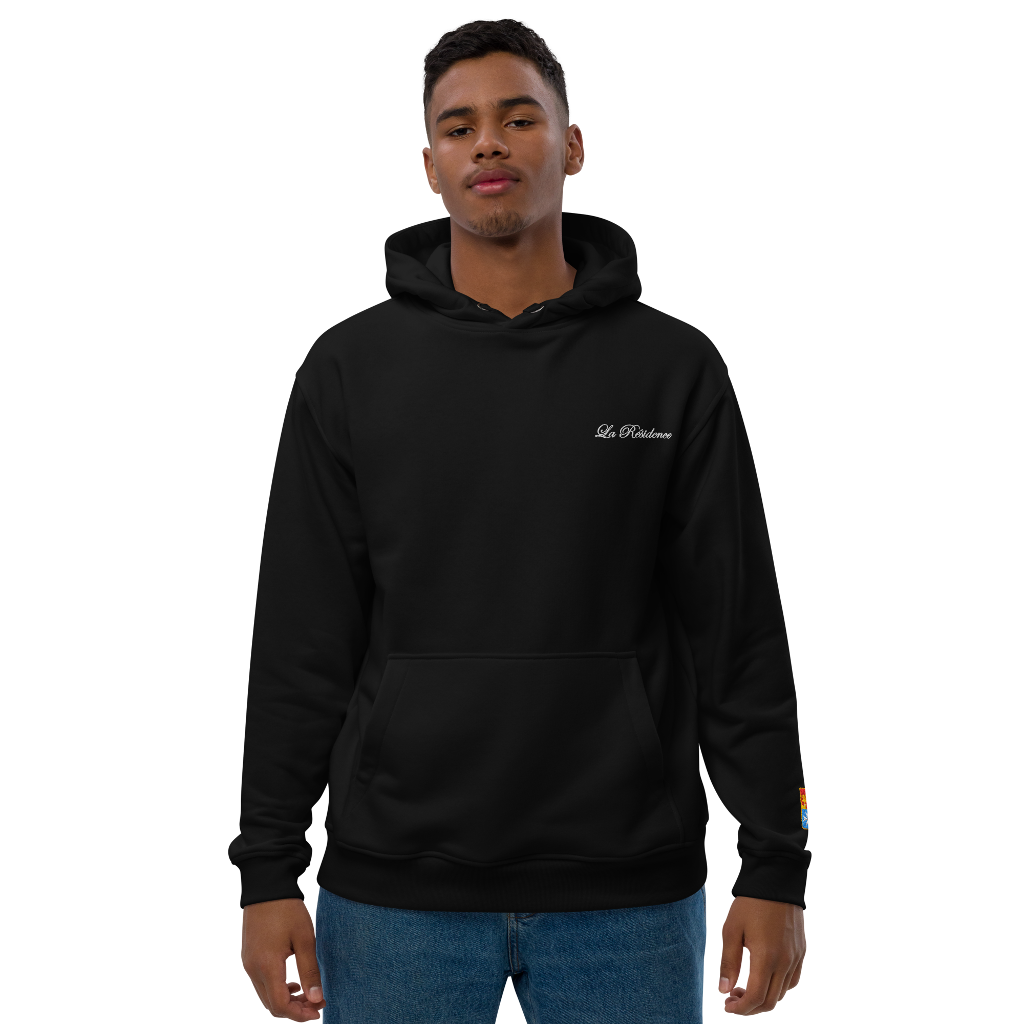 From Portofino With Love Hoodie - Black