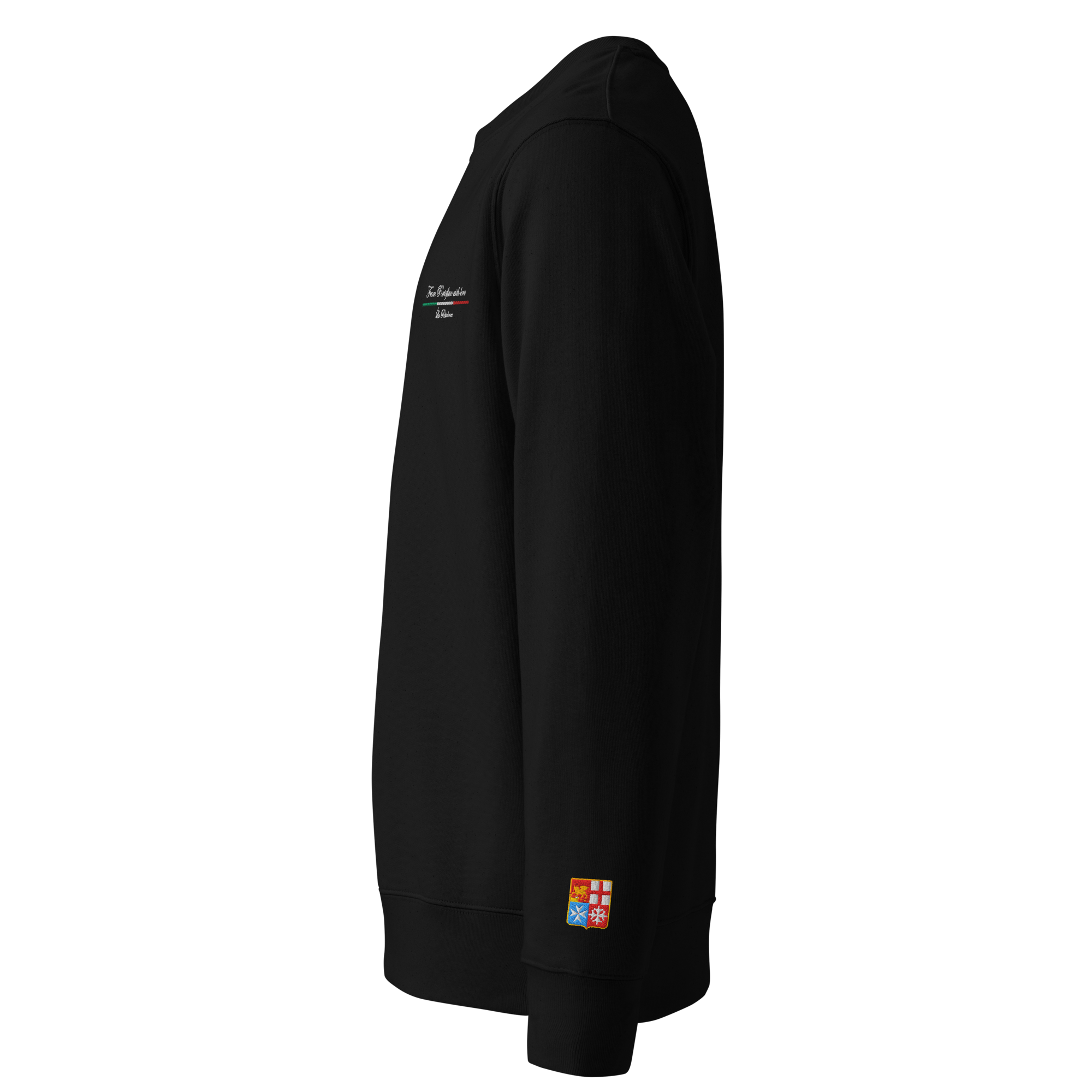 From Portofino With Love Sweater - Black