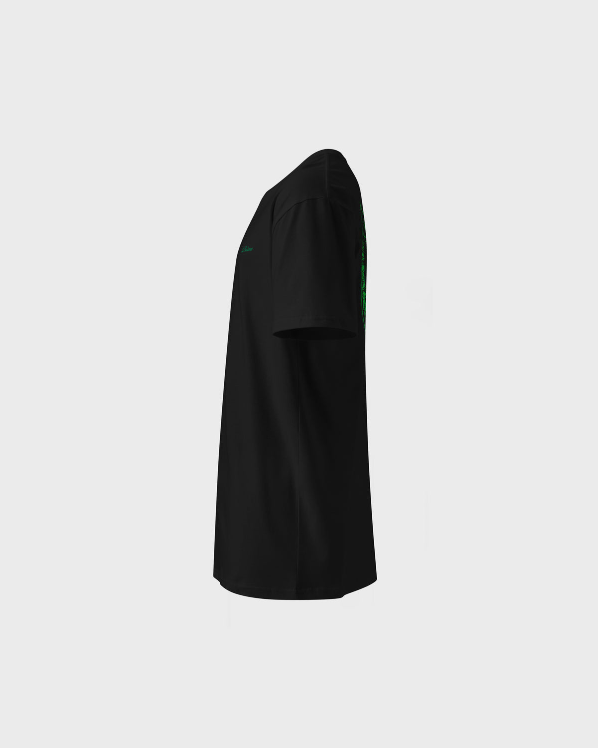 Champgane Tee -Black/Green