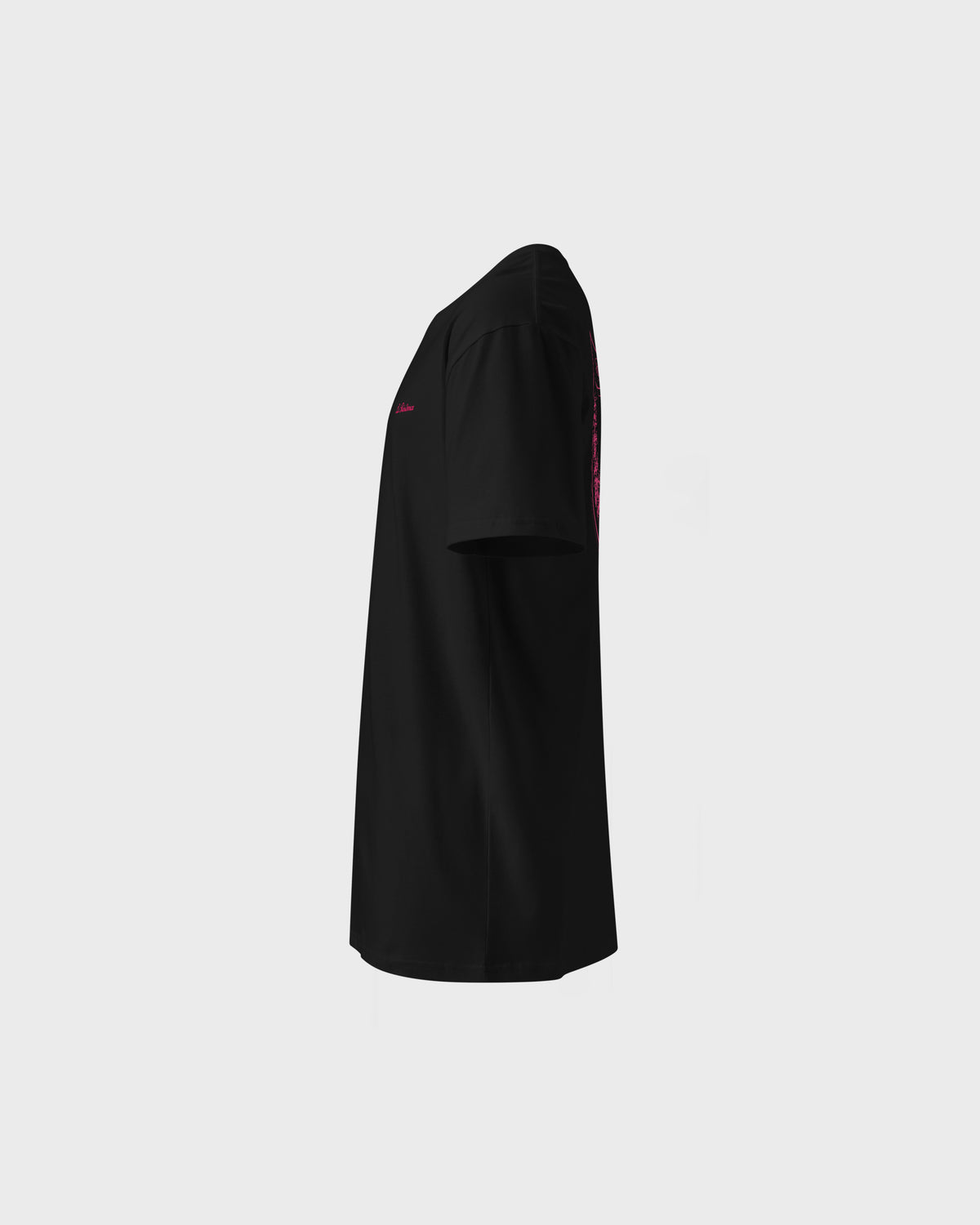 Champgane Tee -Black/Pink