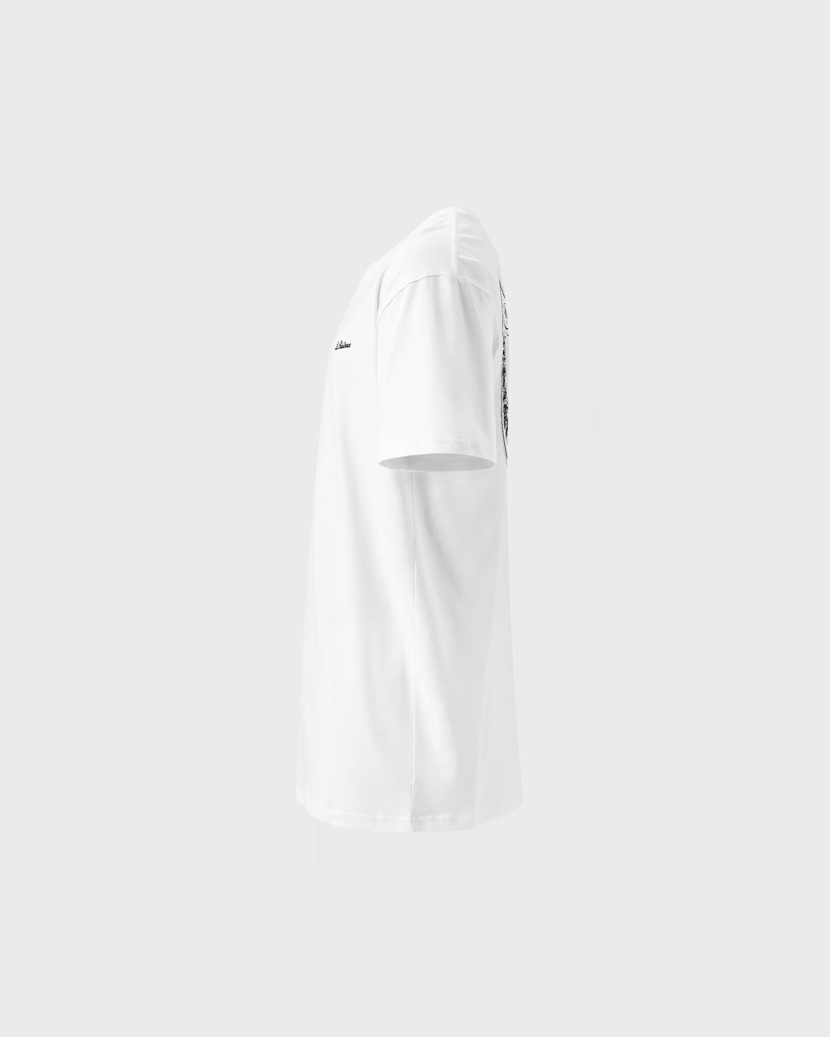 Champgane Tee - White/Black