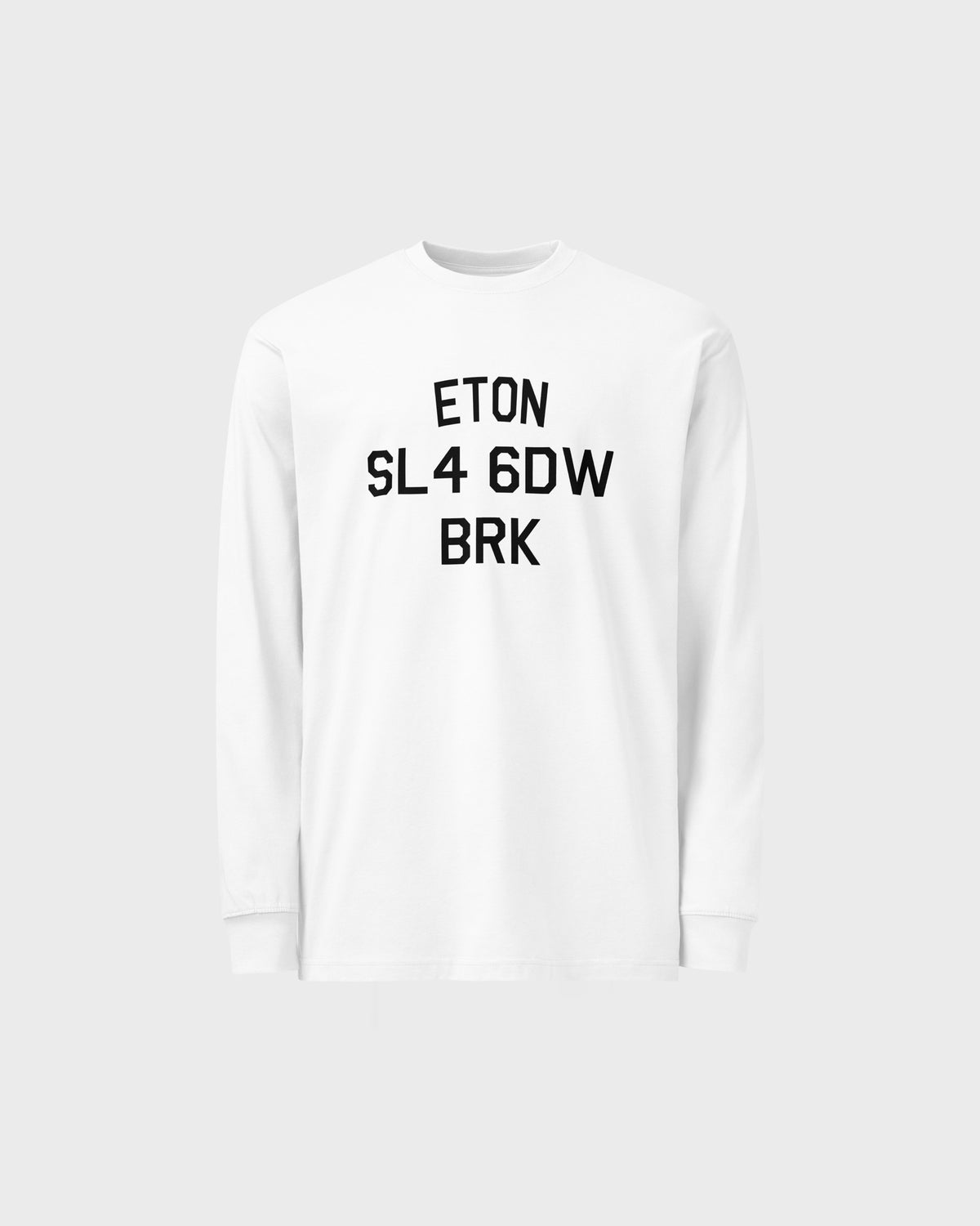 Eton Long Sleeve Tee - White