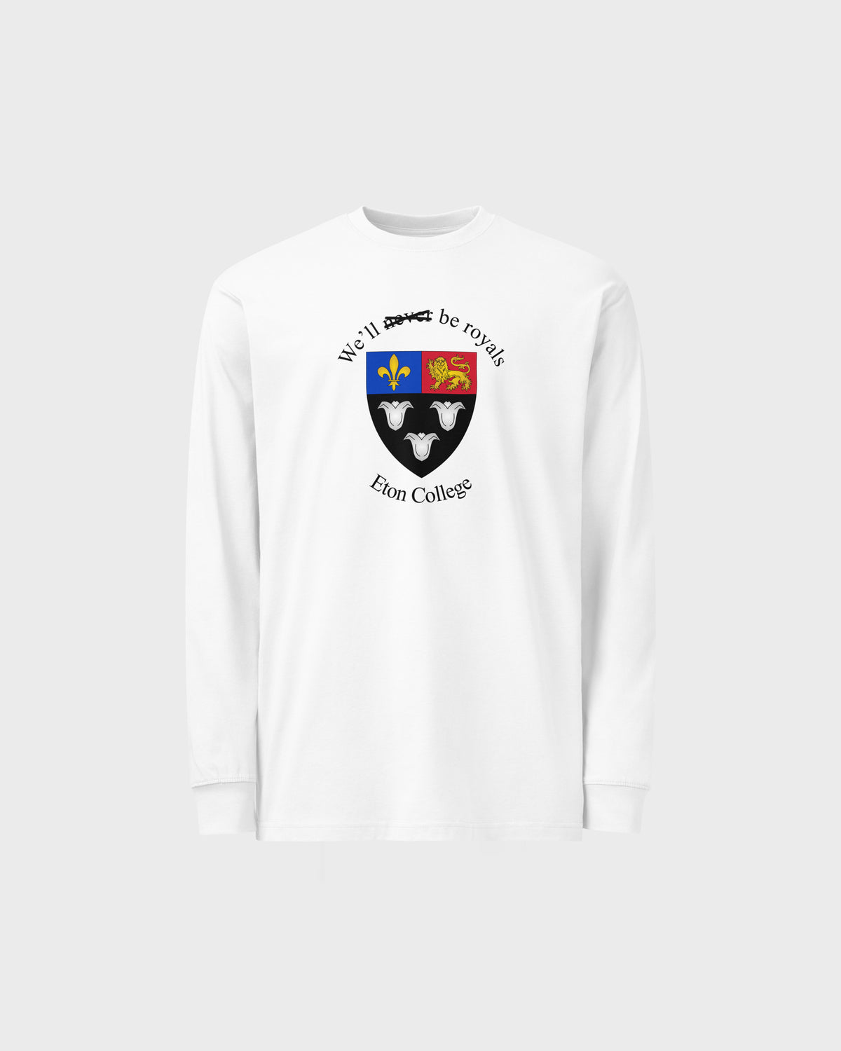 Eton Long Sleeve Tee - White