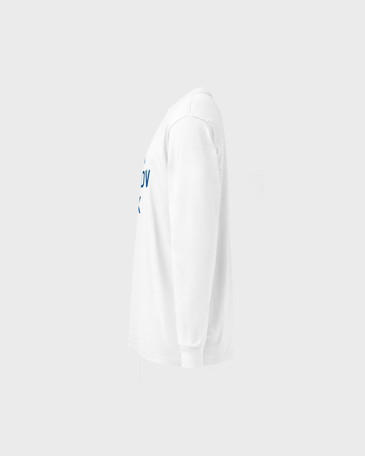 Eton Long Sleeve Tee - White/Blue