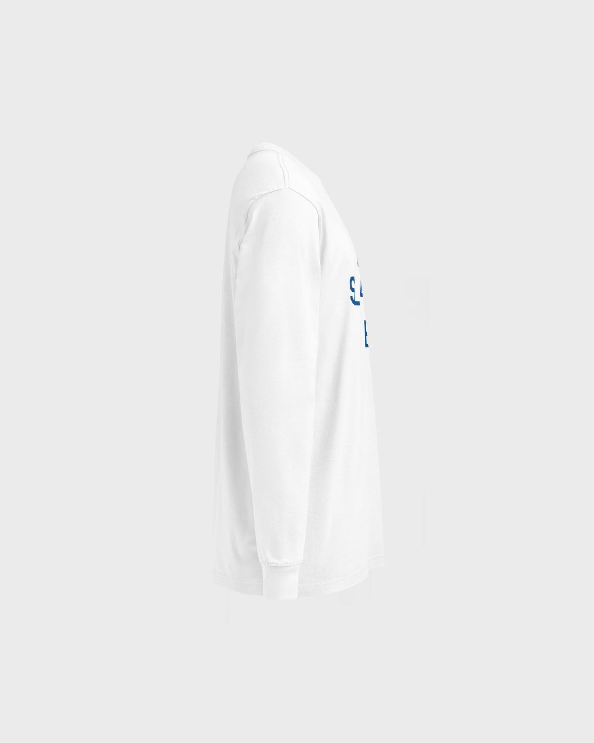 Eton Long Sleeve Tee - White/Blue