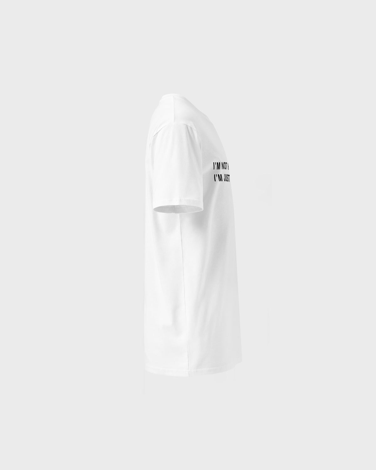 I'm not flirting I'm just Slavic Tee - White