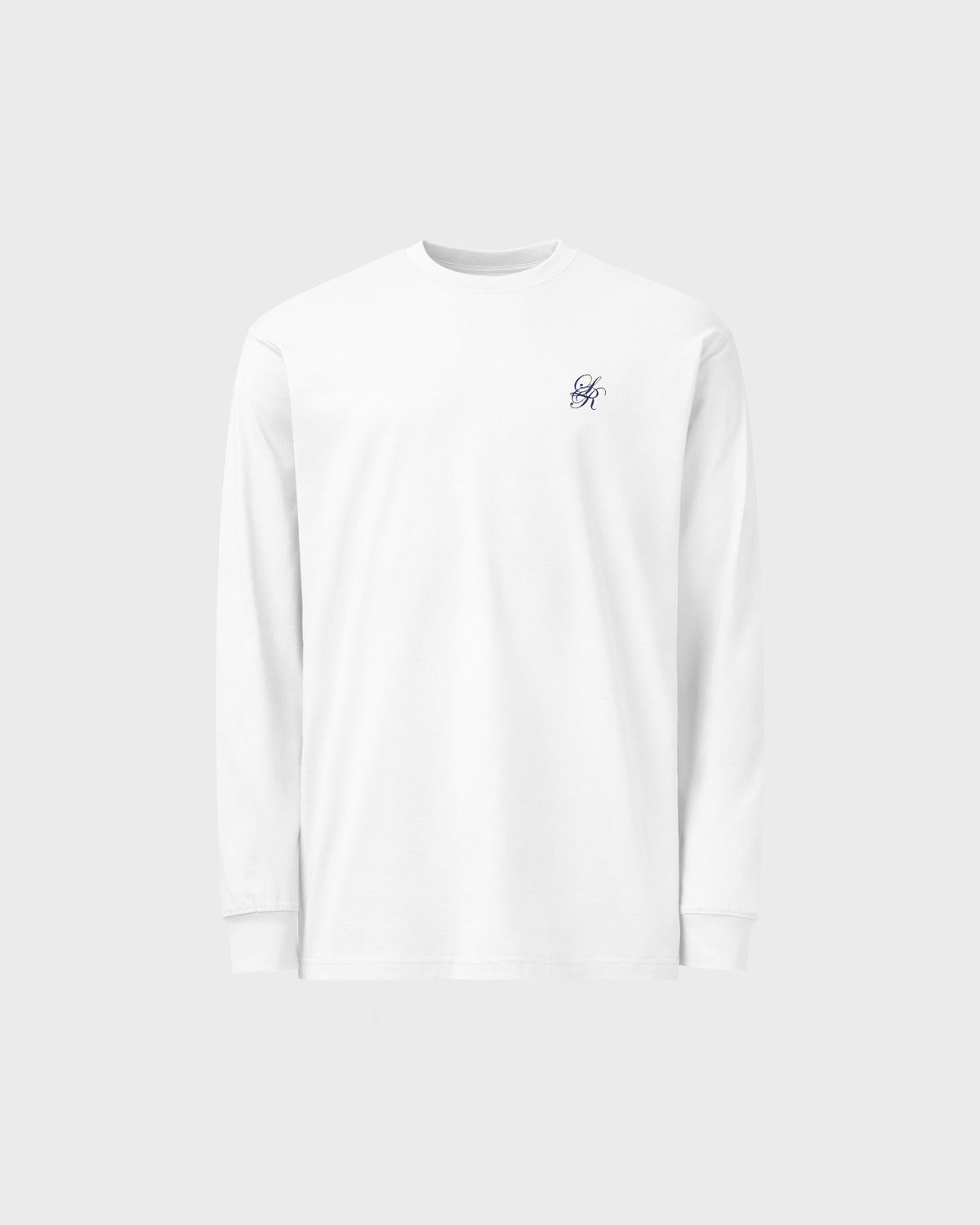 LR Logo Long Sleeve Tee - White