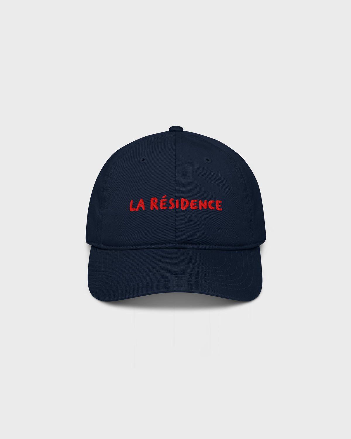 La Résidence Logo Hat - Navy Blue/Red