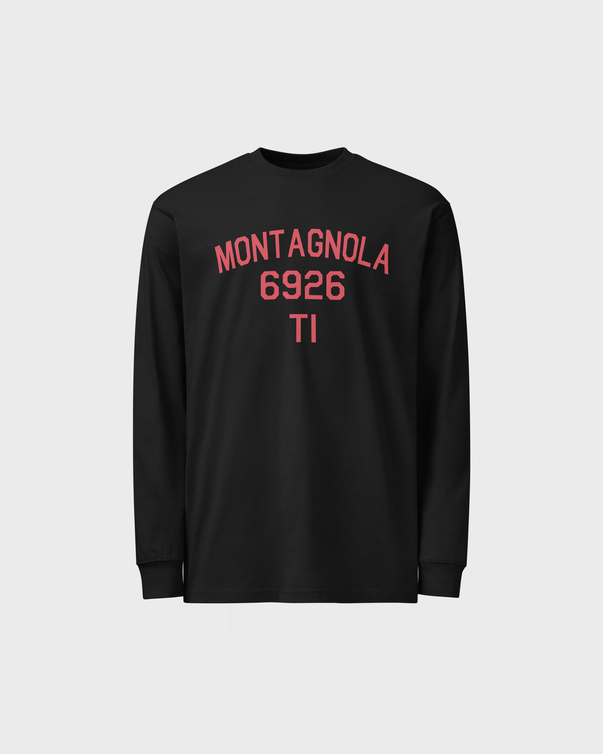 Montagnola Long Sleeve Tee - Black