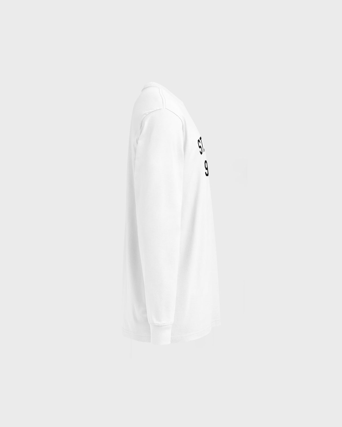 St.Gallen Long Sleeve Tee - White/Black