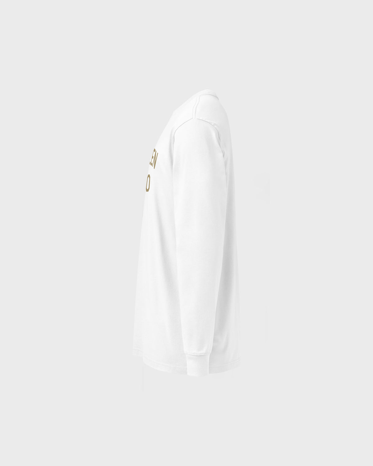 St.Gallen Long Sleeve Tee - White/Gold