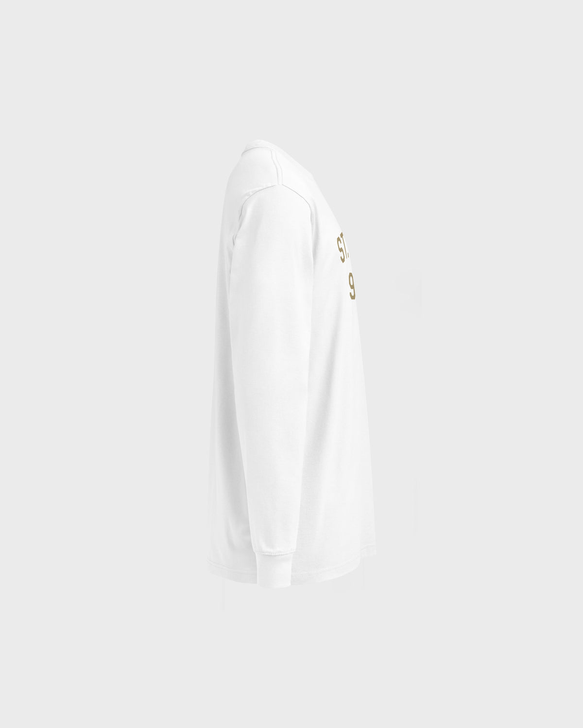 St.Gallen Long Sleeve Tee - White/Gold