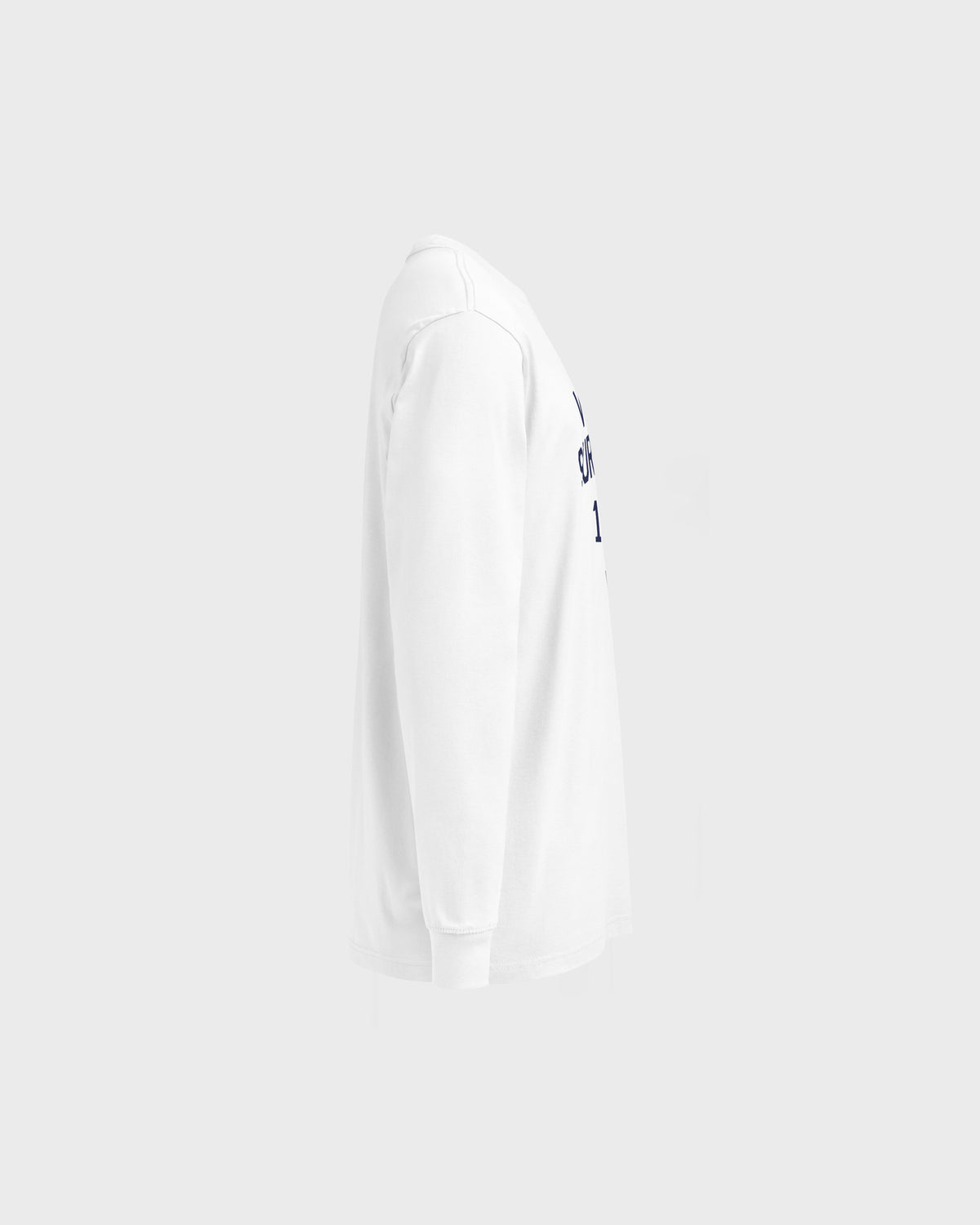 Villars Long Sleeve Tee - White/Blue