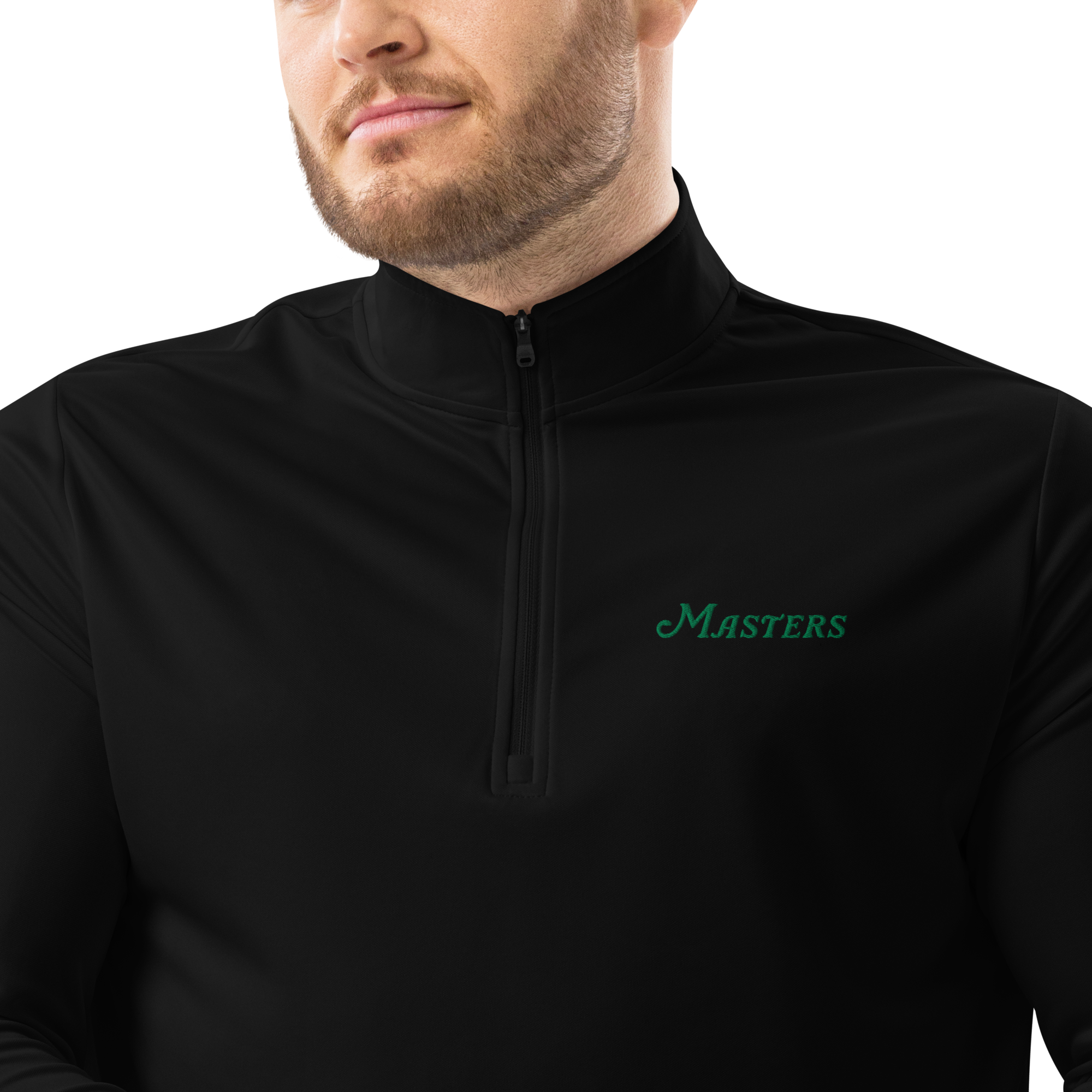 Masters Zip Pullover - Black