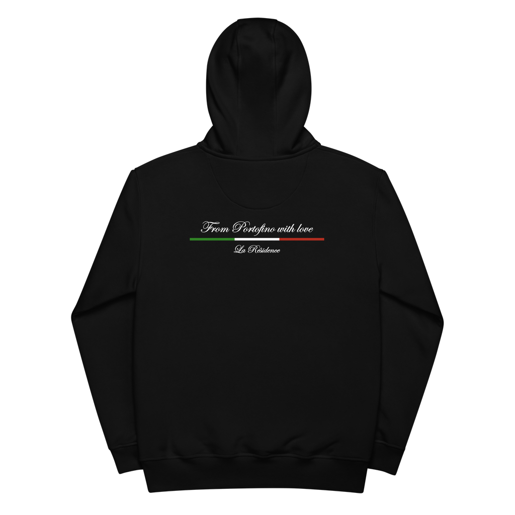 From Portofino With Love Hoodie - Black