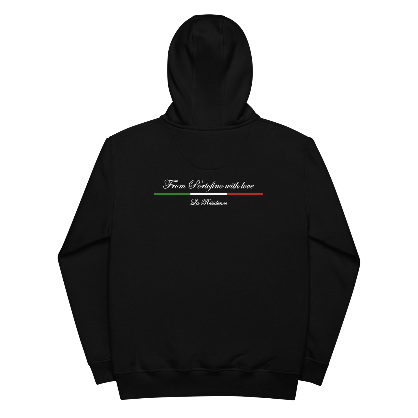 From Portofino With Love Hoodie - Black