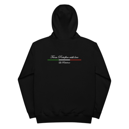 From Portofino With Love Hoodie - Black