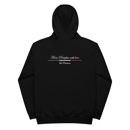 From Portofino With Love Hoodie - Black