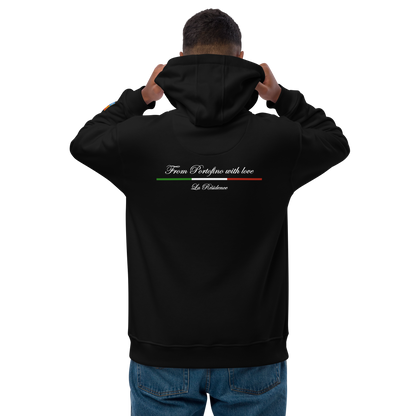 From Portofino With Love Hoodie - Black