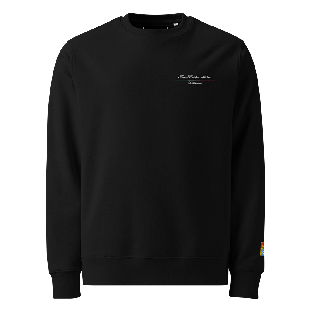 From Portofino With Love Sweater - Black
